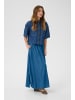 Kaffe Rock KAluise Regular fit in Dark Blue Chambray