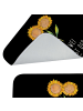 Mr. & Mrs. Panda Badläufer Blume Sonnenblume mit Spruch in Schwarz
