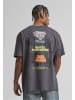 Mister Tee Mister Tee Hotel Paradiso Heavy Oversize Tee in darkgrey
