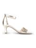 Gabor Sandalen in Platin