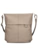 Zwei Mademoiselle M12 - Schultertasche 32 cm (cord-wood) in nubuk-cappuccino