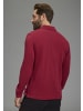 Man's World Langarm-Poloshirt in bordeaux