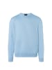 März Pullover Rundhals Superwash Classic Fit in Dyson blue