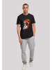 F4NT4STIC T-Shirt Basketball Splash Sport  UNISEX in schwarz
