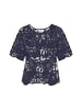 usha FESTIVAL Women Blouse in Navy