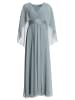 SWING Abendkleid in blau - 0003