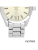 Oozoo Analog-Armbanduhr Oozoo Vintage Series silber groß (ca. 40mm)