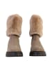 Geox Stiefel aus Leder, Iridea Suede Synt.Fur Braun