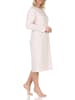 NORMANN Langarm Nachthemd klassische Design Knopfleiste am Hals - 87435 in creme