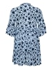 KAFFE curve Kleid KCisma A-shape in Blue Tone Graphic Flower