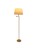 näve Stehleuchte "Bologna" h: 158cm beige/messing