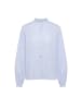 revend Women Shirt in White Blue