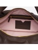Les Visionnaires Greta Essential Schultertasche Leder 43 cm in chocolate