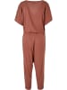 Urban Classics Urban Classics Damen Ladies Modal Jumpsuit in terracotta
