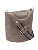 DuDu Barbara Schultertasche Leder 24.5 cm taupe