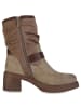 VAN HILL Biker Boots Amanda in Khaki