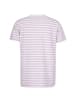 HONESTY RULES T-Shirt " Striped " in faded-pink