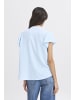 b. young Kurzarm-Bluse BYJELENA Regular fit in Crystal Blue