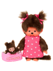 Monchhichi Mutter & Kind Tragetasche | 20 cm Monchhichi Puppe Geschenkverpackung