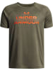 Under Armour Sportshirt "Split Wordmark T-Shirt (Tech)" in Grün