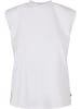 Urban Classics Urban Classics Damen Ladies Organic Heavy Padded Shoulder Tank Top in white