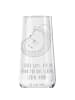 Mr. & Mrs. Panda Sektglas Igel Beten mit Spruch in Transparent