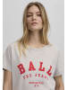 BALL Kurzarm-Bluse BAMALDINI Regular fit in Medium Grey Melange
