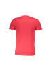 cavalli CLASS Rotes Baumwoll-T-Shirt