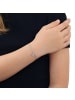 Tom Tailor Armband Silber 925, rhodiniert in lila