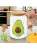 Mr. & Mrs. Panda Keksdose Avocado Glücklich ohne Spruch in Weiß