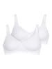 Nina von C. 2er Pack Soft BH in weiss