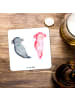 Mr. & Mrs. Panda Untersetzer für Gläser Axolotl Freundin ohne Sp... in Weiß
