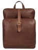 piké Rucksack echt Leder in braun