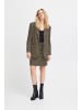 ICHI IHKATE PRINT OVERSIZE BL loose fit in Doeskin Checks Aop