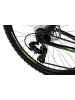 KS CYCLING Mountainbike Hardtail 26'' Sharp in schwarz-grün