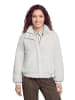 CARTOON Kunstfell-Jacke mit Reißverschlusstaschen in White Onyx