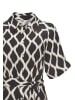 Vivance Hemdblusenkleid in schwarz-beige bedruckt