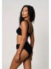 Moda Minx Bikinioberteil Starfish Scrunch Crop Top in Black