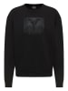 Carlo Colucci Sweatshirt Enderle in Schwarz