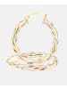 Vanlere Creolen aus 375 Gelbgold