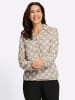 WITT WEIDEN Druck-Bluse in beige-bedruckt