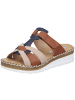 rieker Pantolette in blau