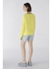 Oui Pullover KEIKO 100% Bio-Baumwolle in yellow