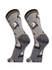 UphillSport Socken 'EAGLE' 2er Pack in Grey