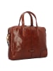 The Bridge Vespucci Aktentasche Leder 38 cm Laptopfach in marrone