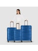 Redolz Essentials 10 3-SET 4 Rollen Kofferset 3-teilig blue-metallic 2