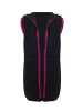 myMo Women Vest in Schwarz