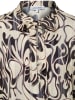 More & More Schluppenbluse in beige schwarz