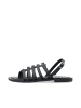 Bianco Ledersandalen in Black