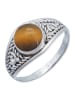 mantraroma 925er Silber - Ringe mit Tigerauge